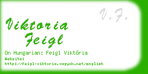 viktoria feigl business card